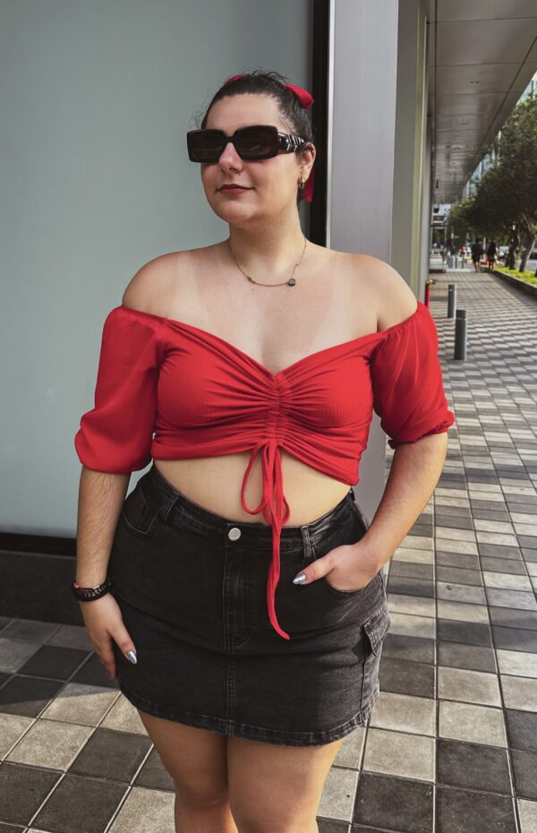 Blusa Sol Manga Corta - Imagen 3