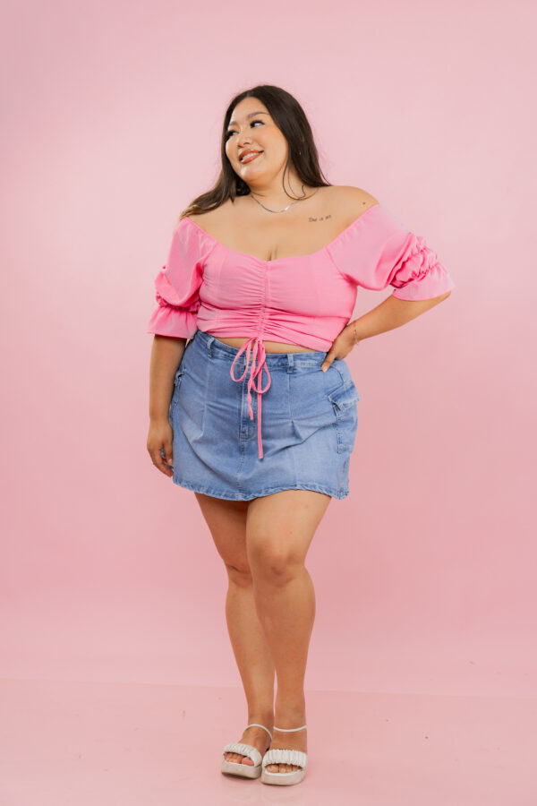 Falda Short Jean