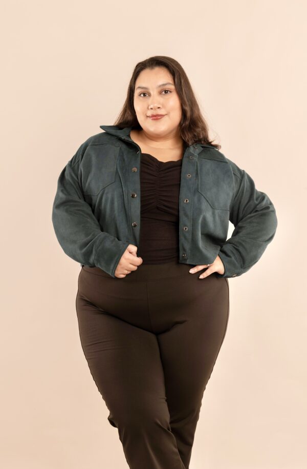 Camisa Crop Suet - Imagen 3