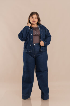 Wide Leg azul
