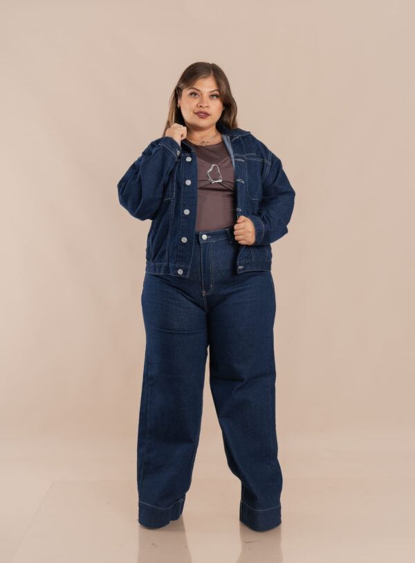 Wide Leg azul